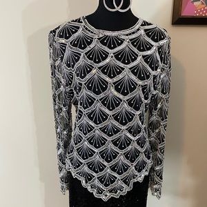 Vintage Sequin Top